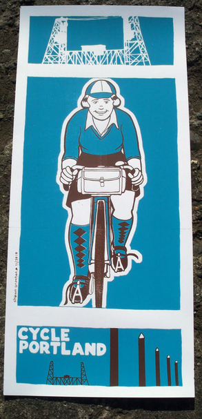 Steelbrcyclepdxposterphoto